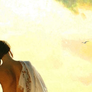 Candlewood Lake Connecticut Retro Pin up Travel Poster Bierstadt Nude