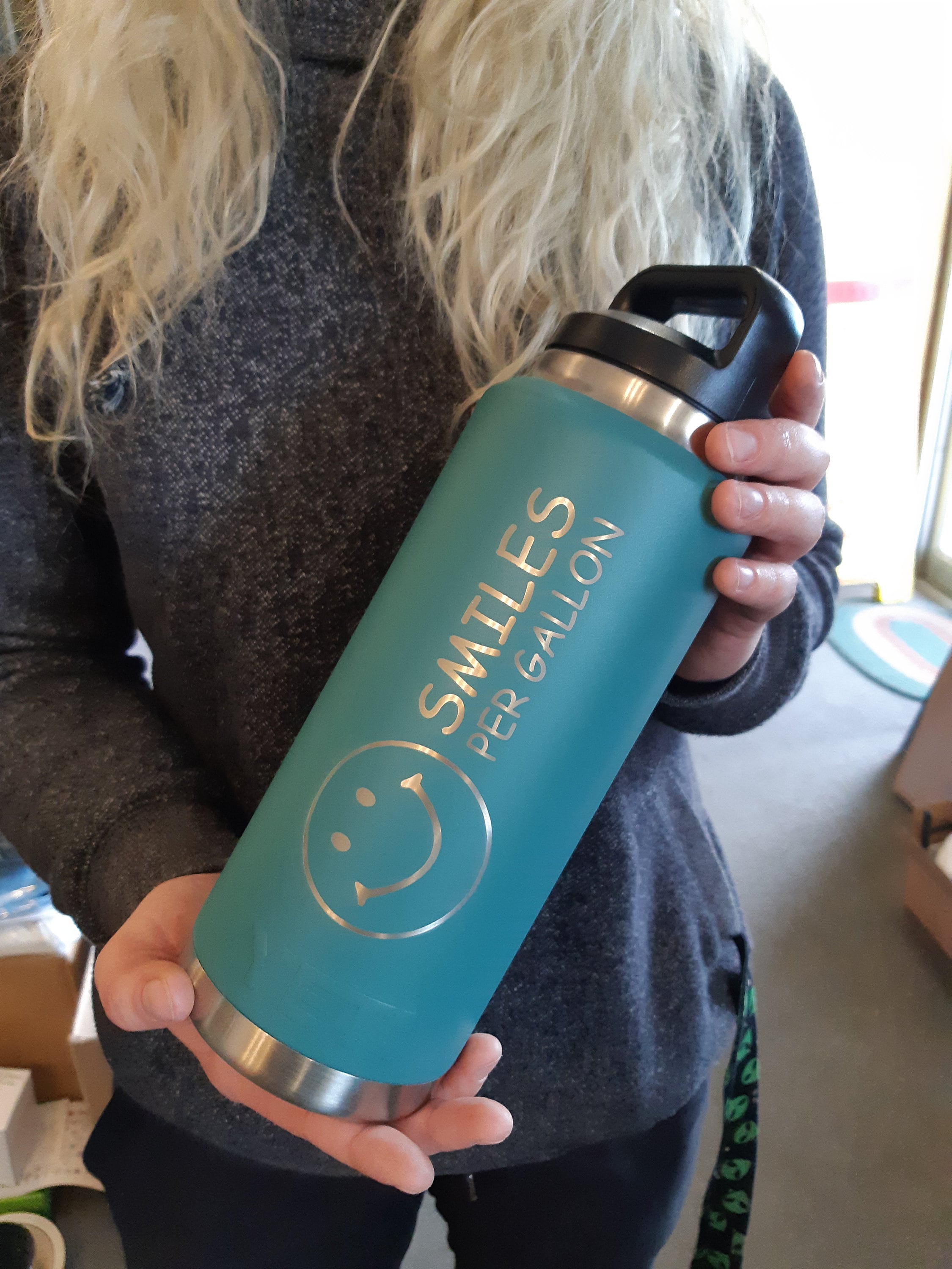 Custom YETI Rambler 18 oz Bottle – Custom Branding