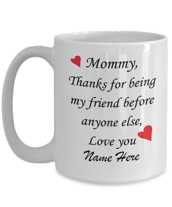 Personalized Happy Mother's Day Coffee Mug Add Personal Message