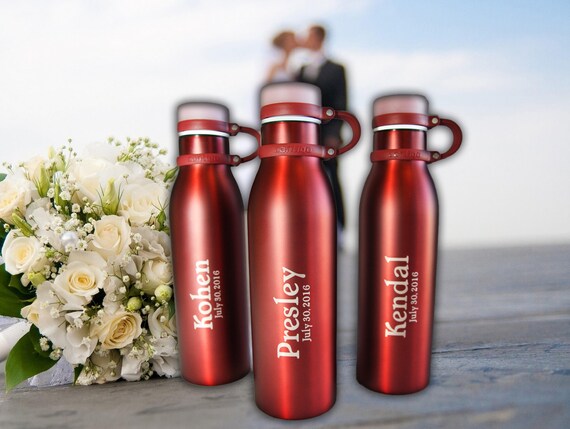 Personalized Contigo 20 Oz Stainless Steel Water Bottle, Engraved Gift for  Bachelorette Party Favor - Etsy