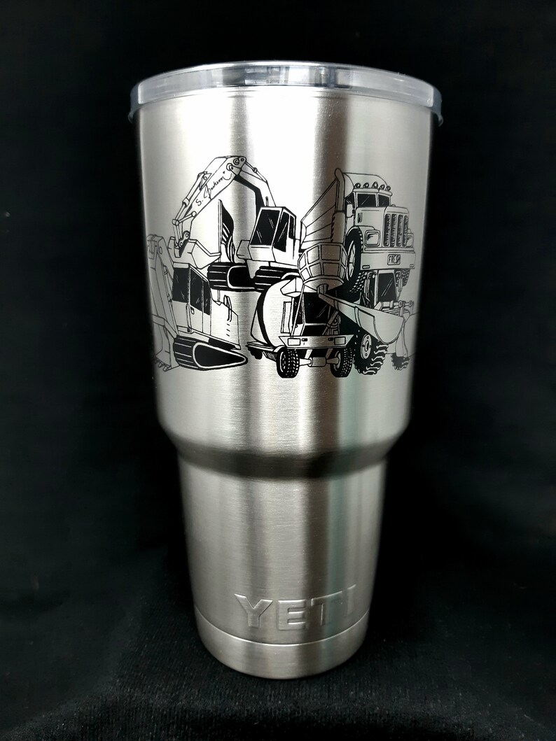 monogrammed yeti mug