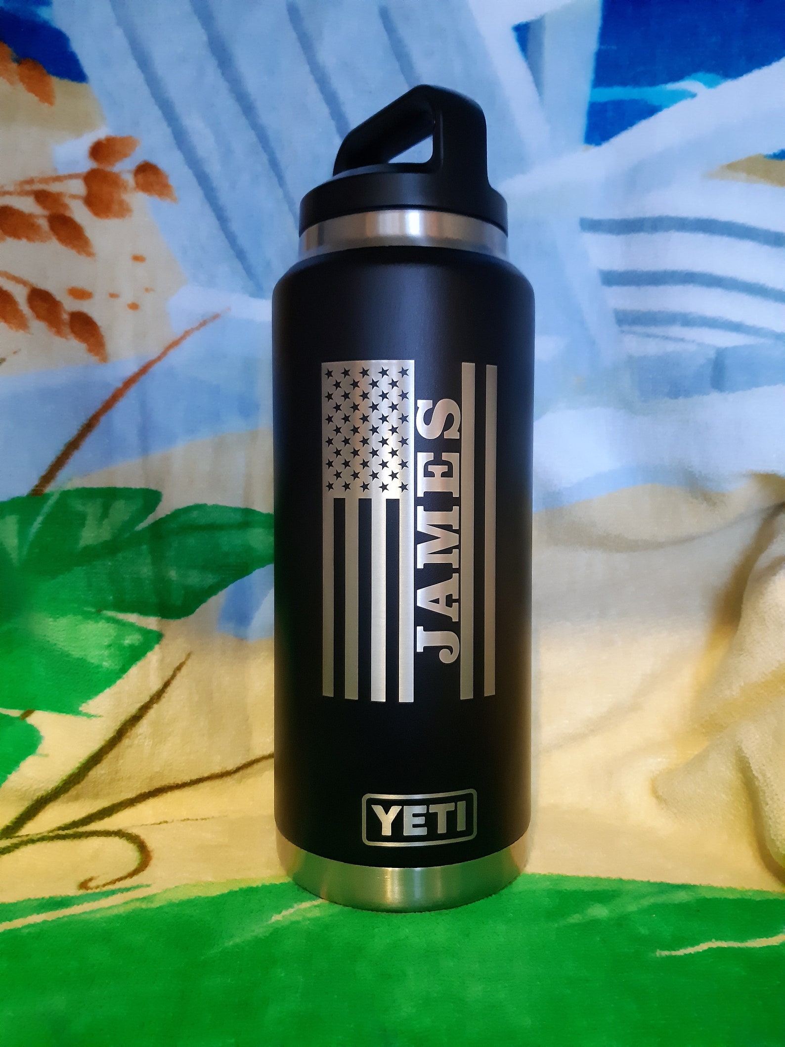 Personalized Yeti Water Bottle Custom Yeti Rambler Tumbler 18 Etsy Canada