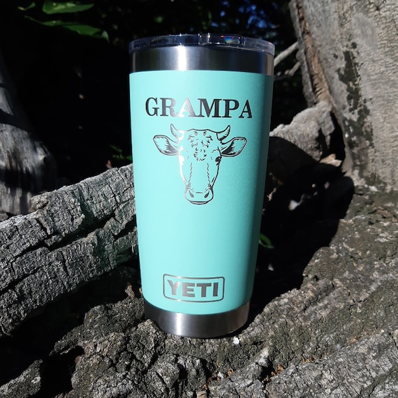 Custom Yeti  Teal House Engraving