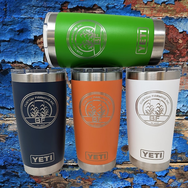 Personalized Yeti Cup Custom Yeti Tumbler Monogrammed Yeti Cup 20 oz Yeti Rambler Insulated Yeti Cup Stainless Steel Yeti Groomsmen Tumbler