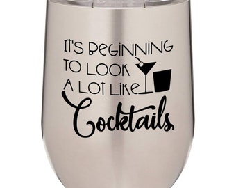 Bridesmaid Cups Stemless Wine Glass Bridesmaid Gift Stainless Steel Double  Wall Insulated Wine Tumblers 12 oz Wine Glass Engraved  With Lid