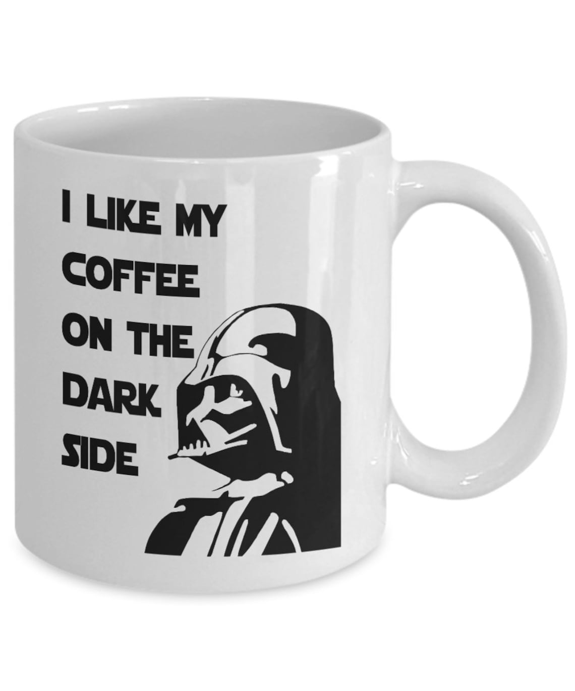Darth Vader Coffee Mug Funny Star Wars I Like My Coffee on the Etsy