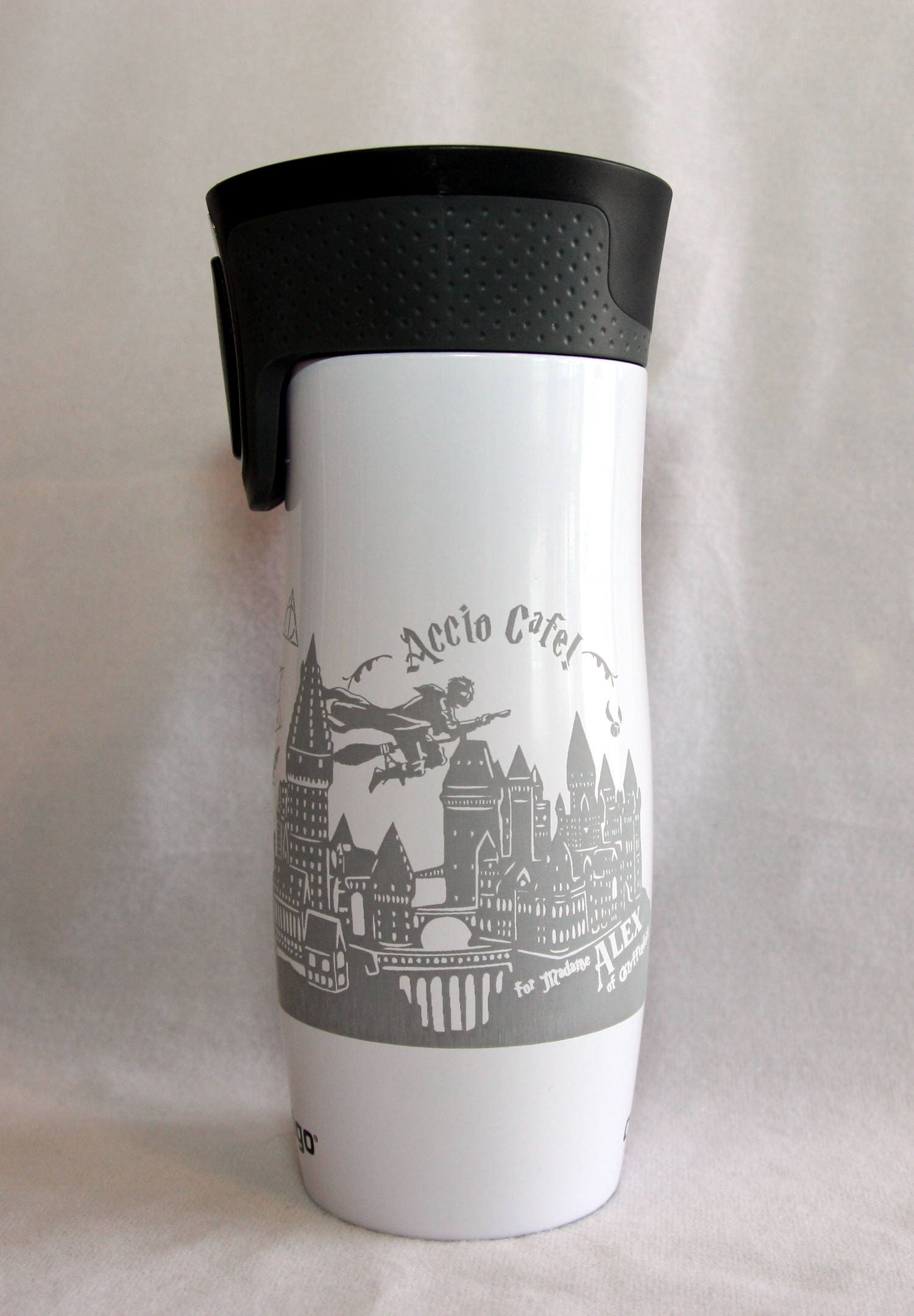 Personalized Sports Travel Mug, 16 Oz Contigo Travel Mugs Add Your Own  Custom Laser Look 