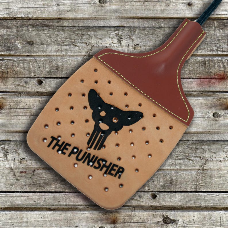 Handcrafted Leather Fly Swatter Housefly Swatter Solid Etsy