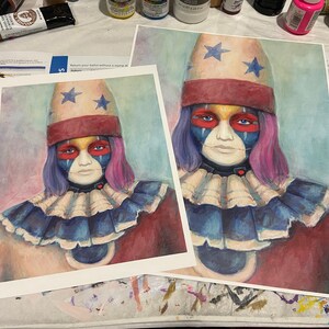 Psycho Clown - Art Print