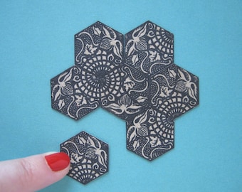 GAUDÍ TILE Rubber stamp. Barcelona Tile rubber stamp. Barcelona Souvenir. Barcelona Lovers. Architect Gift. Modernism lovers. Gaudi lovers