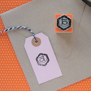 Sacral Chakra Stamp. Chakra Stamp. Chakra Rubber Stamp. Chakra Symbol. Second Chakra Stamp. Orange Chakra Stamp. Svadhisthana Chakra Stamp.