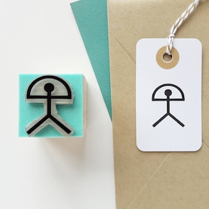 INDALO-stempel, gelukssymbool, rubberstempel talisman, rockkunstcadeau, neolithische kunst, Indalo-man, symbool Spaanse cultuur, symbool God, Almeria