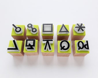 Astrologische planetaire aspecten stempels, cadeau voor astrologieliefhebbers, rubberen stempels met sterrenbeelden, planeten en universum dagboek, dierenriem planner