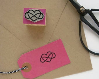 Unendlich Liebe Symbol Stempel, Herz Stempeln, DIY Hochzeitseinladung, Lemniscata Keramik, Infinity Journaling, Mathematik Liebhaber Geschenk