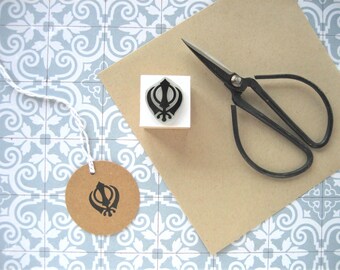 Sikh Stamp. Khanda Stamp. Khanda Symbol Stamp. Sikh symbol stamp. Sikh Gift. Sikh. Khanda. Khanda symbol. Sikh symbol. Punjabi. Sikh faith