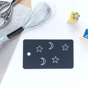 Planetaire symbolen mini-rubberstempels, cadeau voor astrologieliefhebbers, astrologische kaart, dierenriemplanner, sterrenbeeldstempel, dagboek met planeten en zonnestelsel afbeelding 11