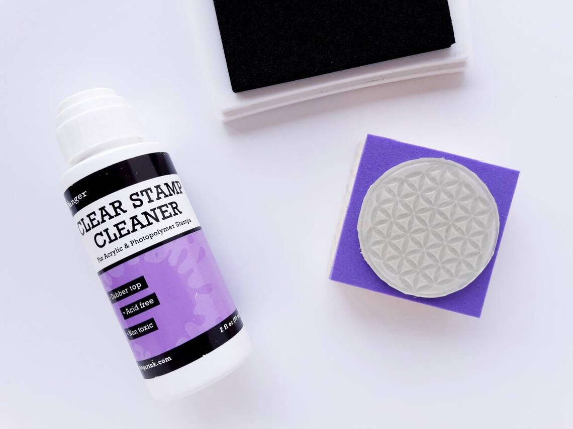 CLEAR STAMP CLEANER by Ranger for Acrylic Photopolymer and Etsy