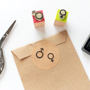 Minisellos de goma con símbolos astrológicos, diario Venus-Marte, tarjetas masculinas y femeninas, cuaderno de planetas, diario del sistema solar, universo