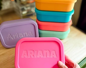 Personalized Bento Box, Children's Custom Lunch Box, Laser Engraved Bento Bocx