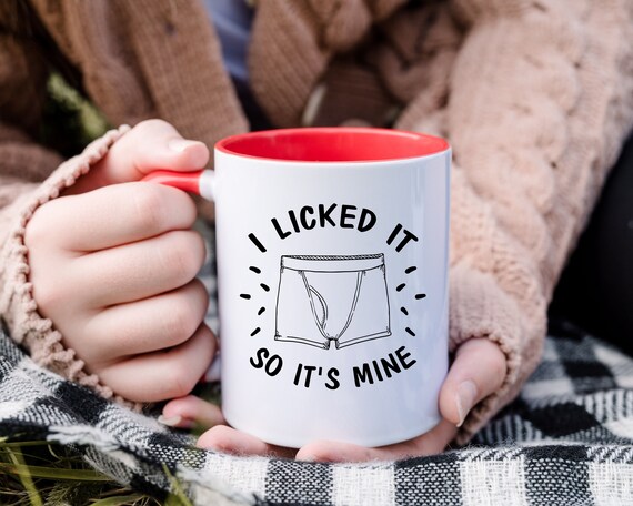 I Licked It so It's Mine Coffee Mug Funny Mugs for Him - Etsy Sweden I Licked It so It's Mine Coffee Mug Funny Mugs for Him - Etsy Sweden