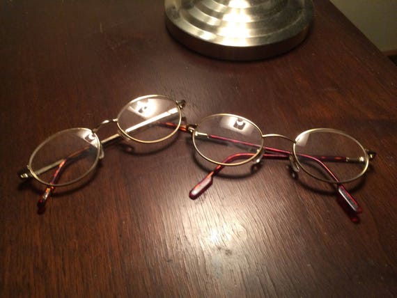 PAIR of Older Wire Frame Glasses -- Might Be Pres… - image 2