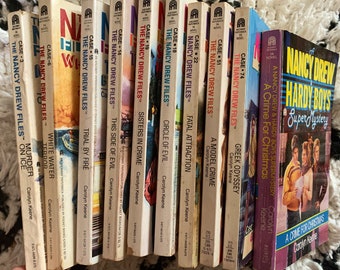 Assorted Detective Paperbacks for the Young Reader: Nancy Drew