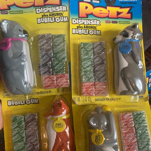 Choice of Unique and Creative Pets PEZ Dispensers NIB with Candy