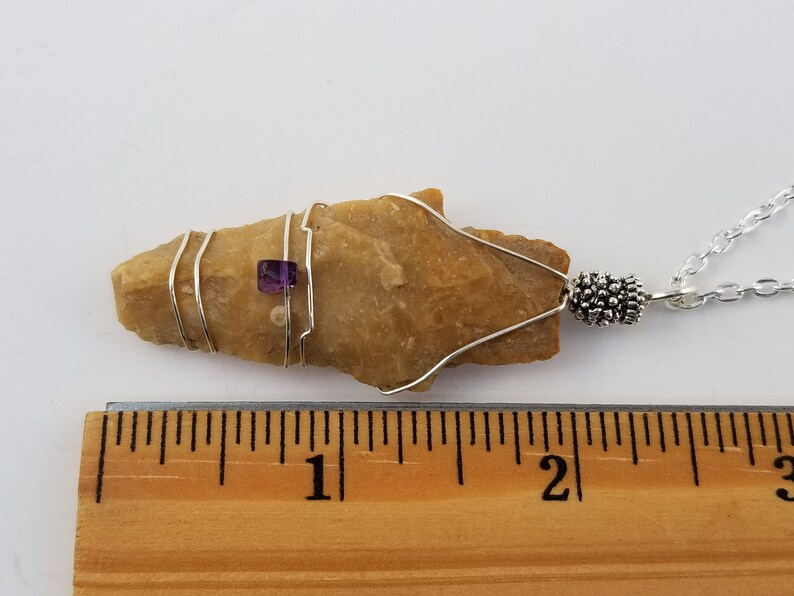 Ancient Native American Indian Arrowhead Silver Wire Wrapped - Etsy