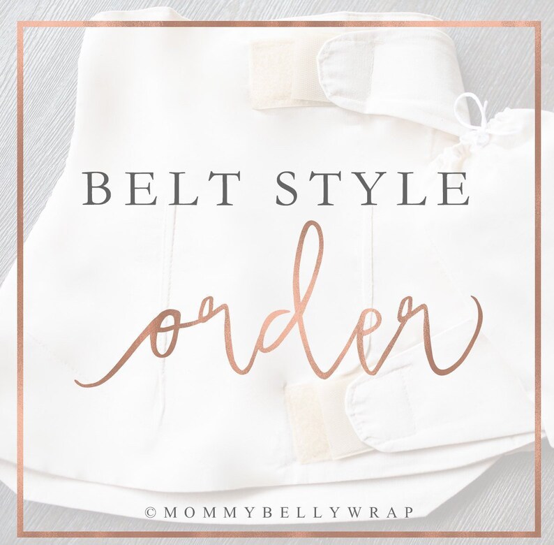 Postpartum Belly Wrap Natural Cloth Open Bottom Girdle Tummy Etsy