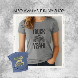 Womens Monster Truck Shirt, Funny Monster Truck T-Shirt, Slim Fit Ladies Monster Truck TShirt, Motor Sport, Monster Jam, Monster Truck Mom Bild 10