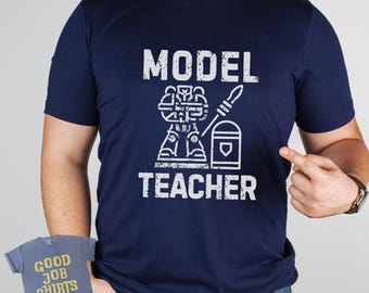 Wargame Teacher Shirt: Model Teacher T-Shirt for Wargamers and Minis Painters
