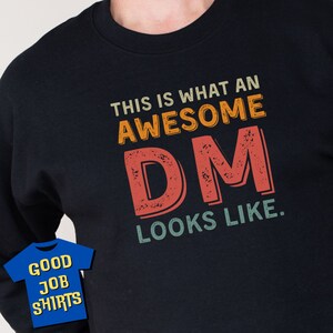 Dungeon Master Sweatshirt for DM Gift, DnD Sweatshirt, DnD Player Gift, RPG Gifts, Nerd Shirt, DnD Clothing, Dungeons and Dragons, D&D Ideas