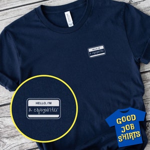 Funny Copywriter Shirt for Freelance Technical Writer Gift, Content Writer Self Promotion, Marketing Writer Resumes Copywriting Gifts