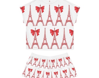 EIFFEL TOWER Women's Short Pajama Set