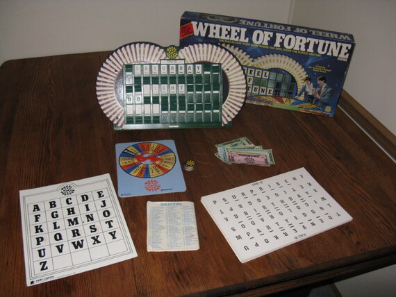 wheel of fortune board game