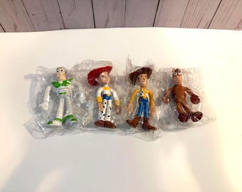 Vintage Toy Story Mini Action Figure Set