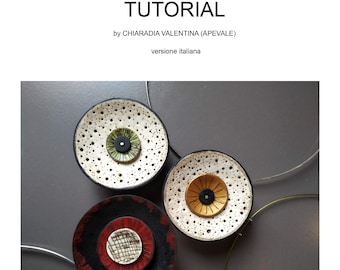 SPINNER CLAY tutorial - spinning pendant - PDF file