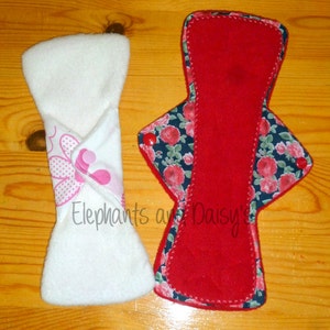 Soft Top CSP Medium Stars / Sanitary pad ITH Embroidery design file