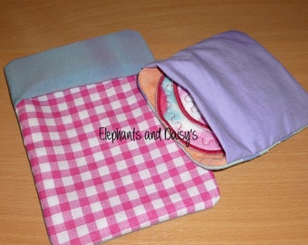 Flip Top Pouch ITH Design file