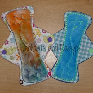 Soft Top Stars de CSP / Sanitary pad fichier de conception de broderie ITH