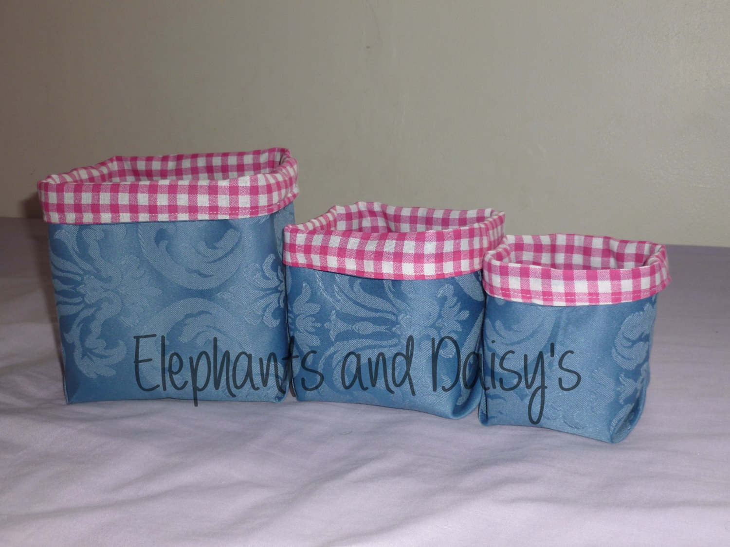 Fabric Baskets ITH Design file