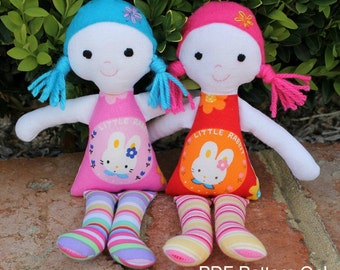 Modello PDF per bambole Pocket Penny