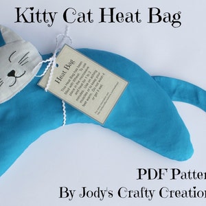 Kitty Cat Heat Bag PDF Nähanleitung