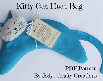 Kitty Cat Heat Bag PDF Pattern