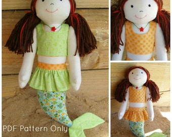 Marina the Mermaid PDF Pattern