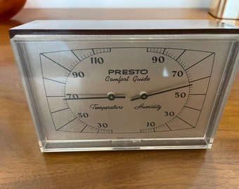 Vintage Presto Comfort Guide Barometer