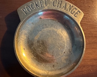 Antique Brass Change Dish