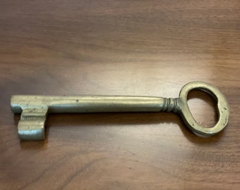 Antique Brass Skeleton Key