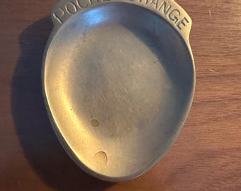 Antique Brass Change Dish