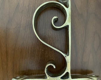 1920’s Antique Solid Brass Wall Hangers